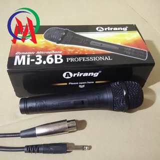 [Hàng hót giá rẻ] Micro có dây Arirang Mi-3.6B loại 1 hát nhẹ, ấm