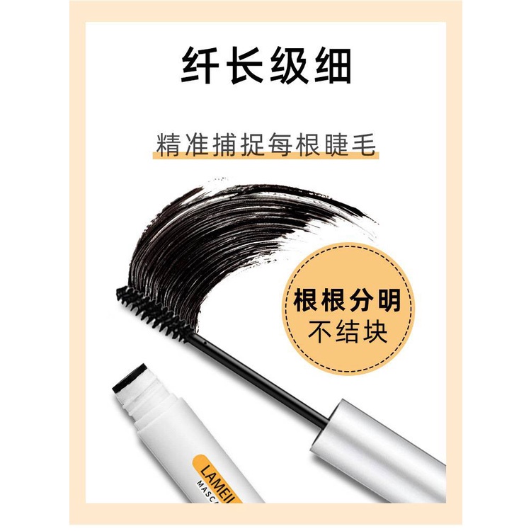 [Hàng mới về] Mascara chuốt dài dày và uốn mi Lameila không thấm nước