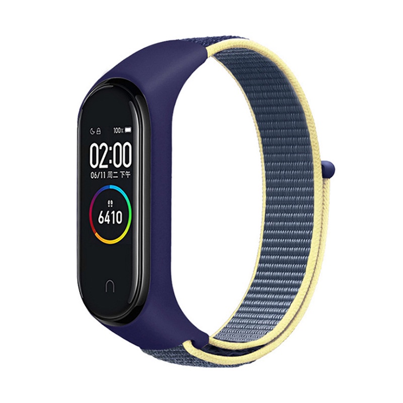 Dây Đeo Thay Thế Chất Liệu Nylon Cho Xiaomi Mi band 6 5 4 3 band7 band6 Mi band 7