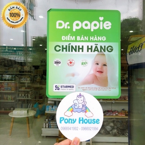 Gạc rơ lưỡi Dr Papie vệ sinh răng miệng / Rơ lưỡi Dr.Papie cho bé (30 gói)