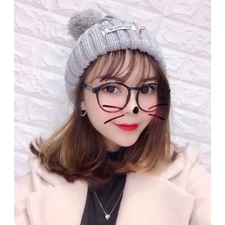Mũ len quả bông siêu đẹp