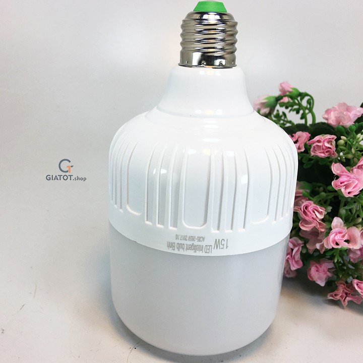 Bóng đèn LED trụ Shuai 15W siêu sáng, tiết kiệm điện năng tuổi thọ 20000h