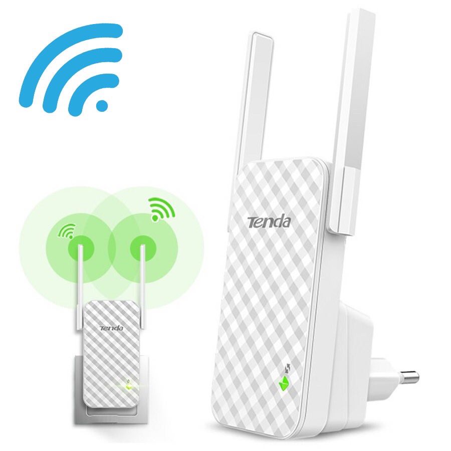 Bộ kích sóng Wifi Tenda A9 Chuẩn N 300Mbps - Hãng phân phối chính thức