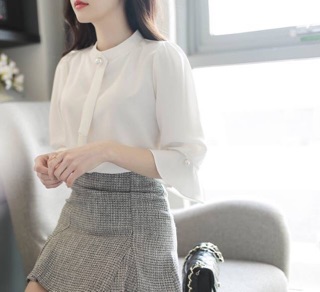 Sơ mi trắng công sở