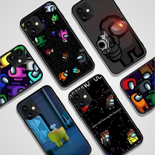 Ốp điện thoại silicon in hình nhân vật game Among Us thích hợp cho Iphone 5s 6s 7 8 Plus Xr Xs Max