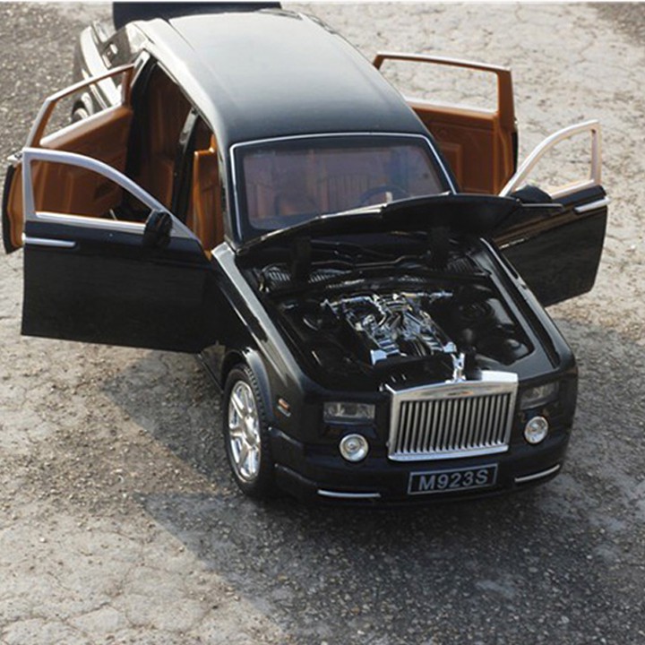 Xe Mô Hình Sắt Chất Lượng Rolls-Royce Phantom Tỉ Lệ 1:24