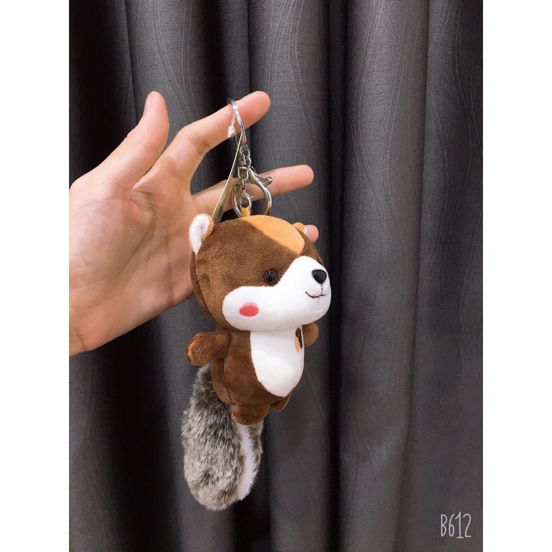 Móc khoá sóc xinh