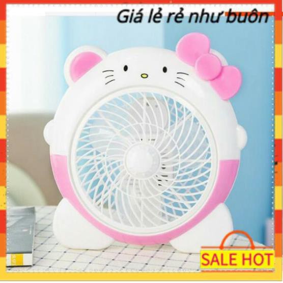 Quạt mini để bàn hình thú cắm điện kute nhỏ gọn tiết kiệm không gian công suất 20W