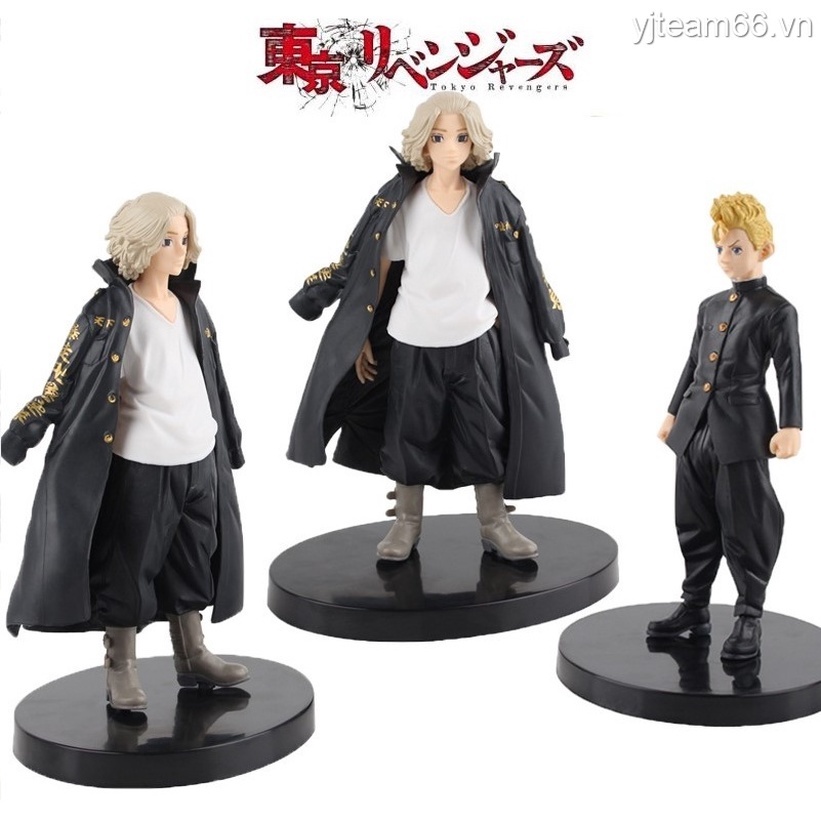 Mô hình đồ chơi nhân vật anime Tokyo Revengers Mikey/Draken bằng PVC thích hợp làm quà tặng sinh nhật