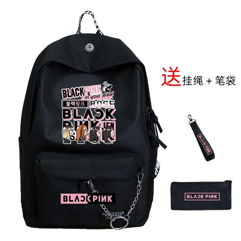 Ba Lô Đi Học In Hình Nhóm Nhạc BLACKPINK Kim Ji-soo
