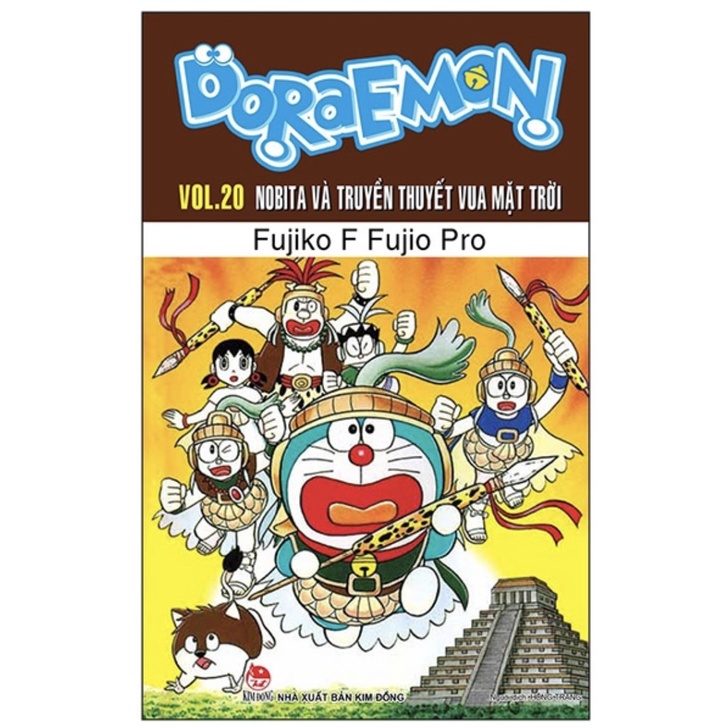 Sách: Doraemon truyện dài - Tập 20 - Nobita và truyền thuyết vua mặt trời