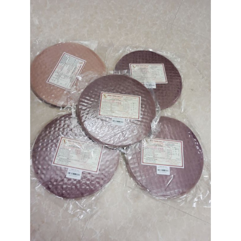 [Mã 77FMCGSALE1 giảm 10% đơn 250K] Bánh tráng gạo lứt đỏ /tím than/ngũ sắc eat clean ăn kiêng giảm cân tệp 50-60 cái. | BigBuy360 - bigbuy360.vn