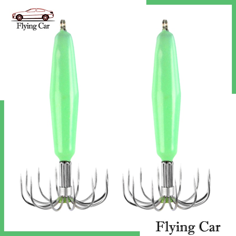 Móc Treo Dù Hình Mực Phát Quang Bằng Thép Không Gỉ Lzdjfmy2 5.4cm