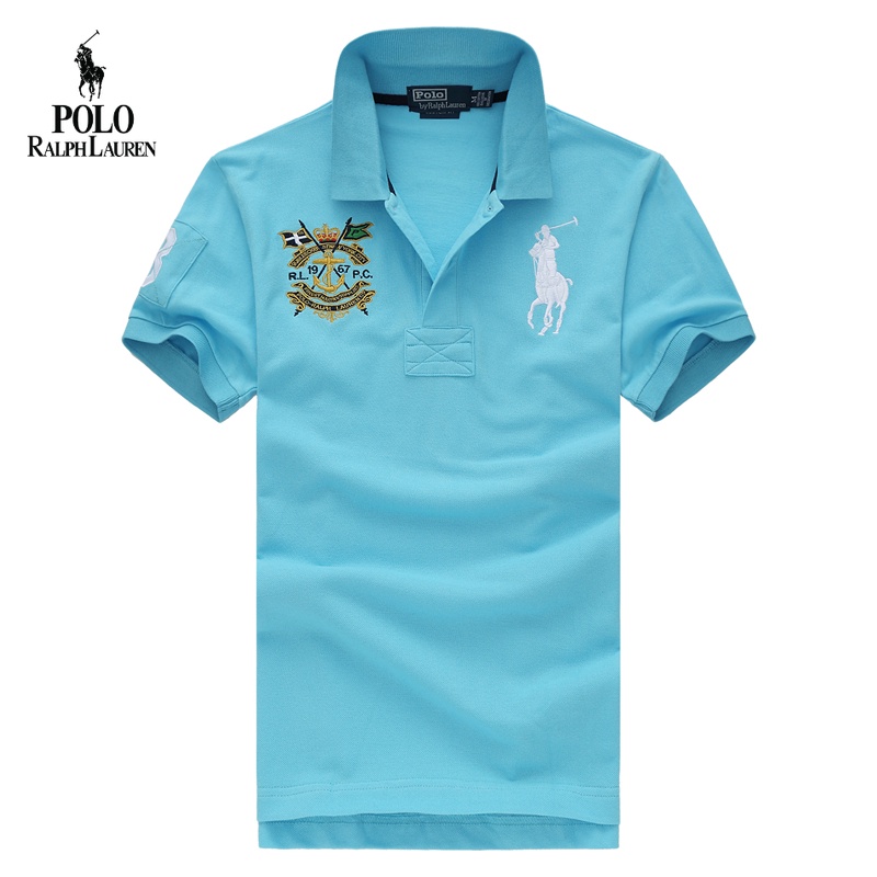 Áo Thun Polo Tay Ngắn Dáng Ôm Thêu Họa Tiết Ralph Laurens Thời Trang Cao Cấp Cho Nam