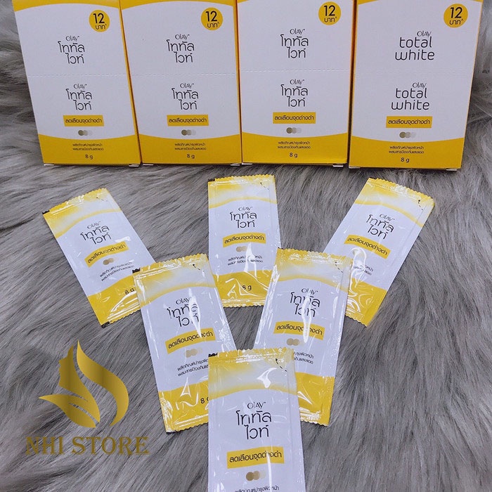 Kem dưỡng da OLAY Natural White Aura chống nắng mờ thâm nám tàn nhang cấp ẩm đều màu da thái lan
