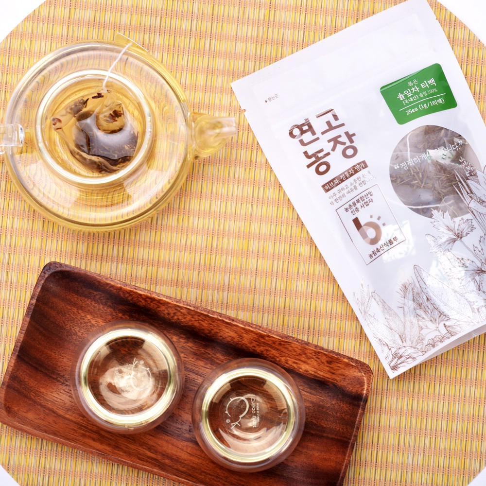 Túi Lọc Trà Lá Thông Kim Hàn Quốc 1g X 25 túi X 2 Packs, 4 Packs