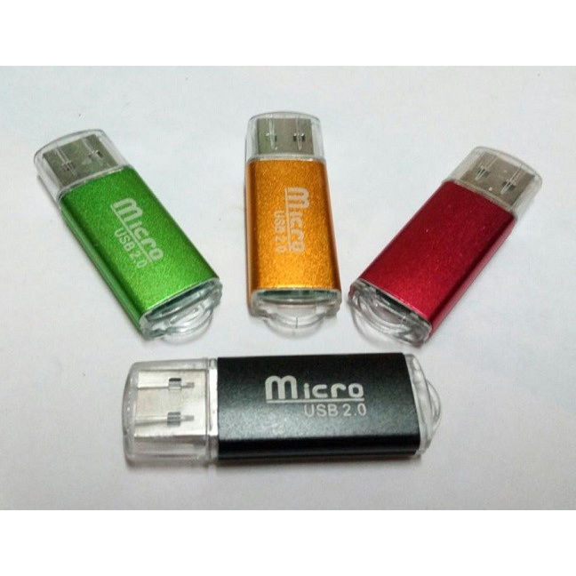 Đầu Lọc Thẻ Nhớ - Đầu Đọc Thẻ Nhớ MicroSD Loại Vỏ Nhôm Chất Lượng Cao