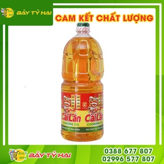 Dầu thực vật tinh luyện Cái Lân can 2 lít