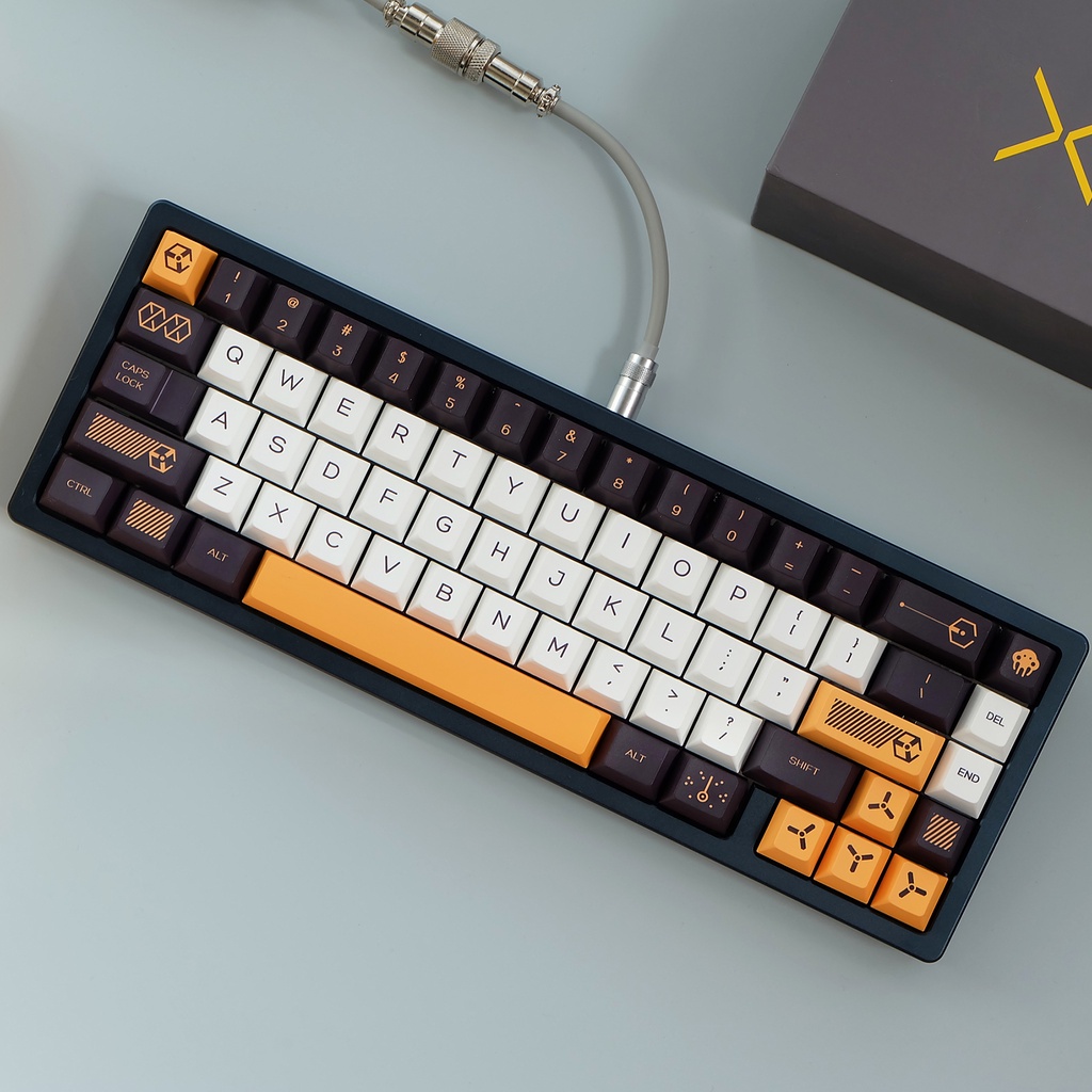 PBT keycap Cherry Profile 140 Keys Dye Sublimation ANSI Layout Keycap