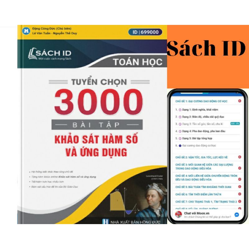 Sách ID - Tuyển Chọn 3000 Bài Tập Khảo Sát Hàm Số Và Ứng Dụng