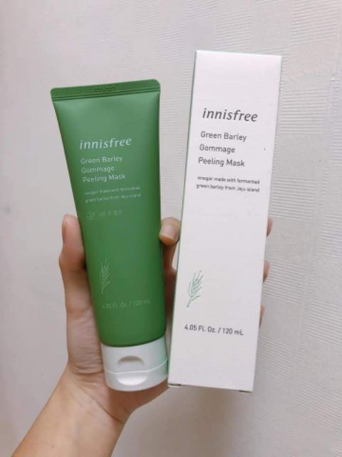 TẨY DA CHẾT CHIẾT LÚA MẠCH  INNISFREE GREEN BARLEY GOMMAGE PEELING MASK