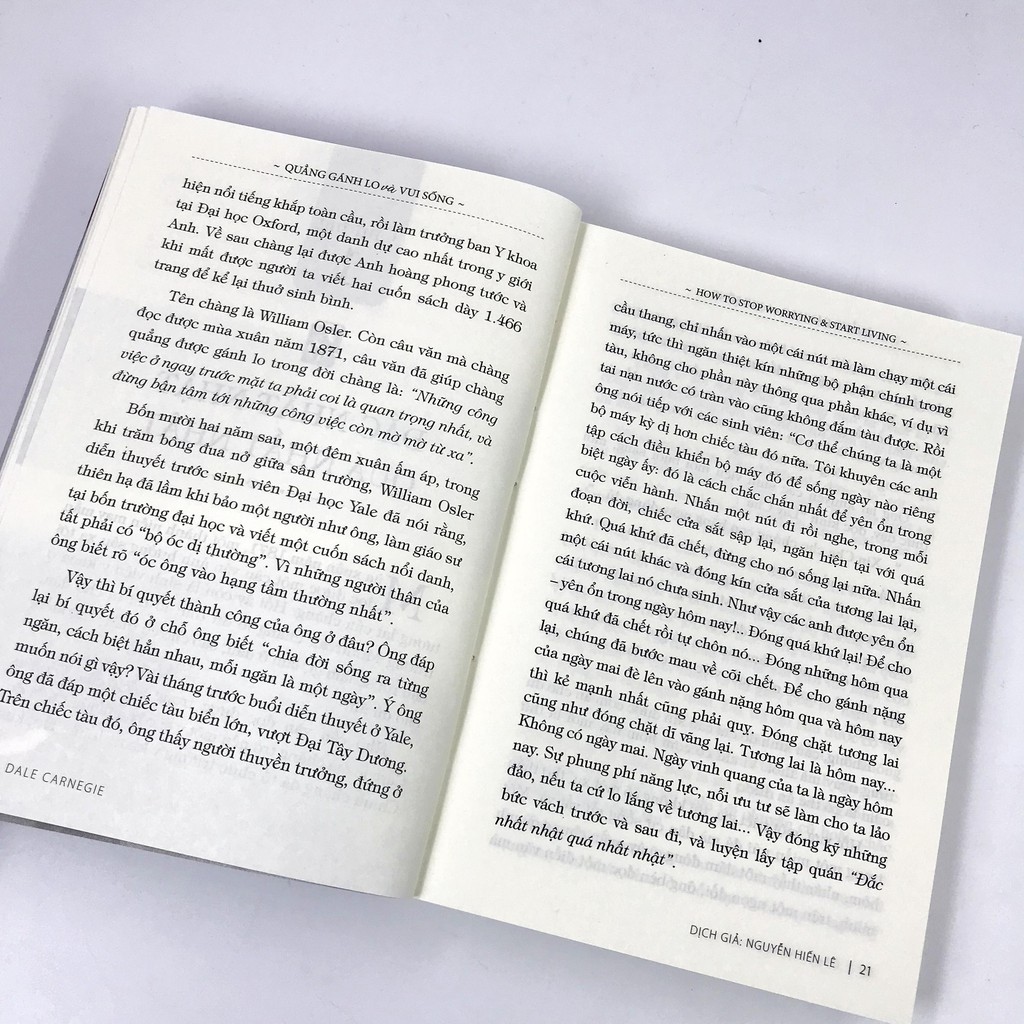 Sách - Quẳng gánh lo và vui sống (Dale Carnegie)