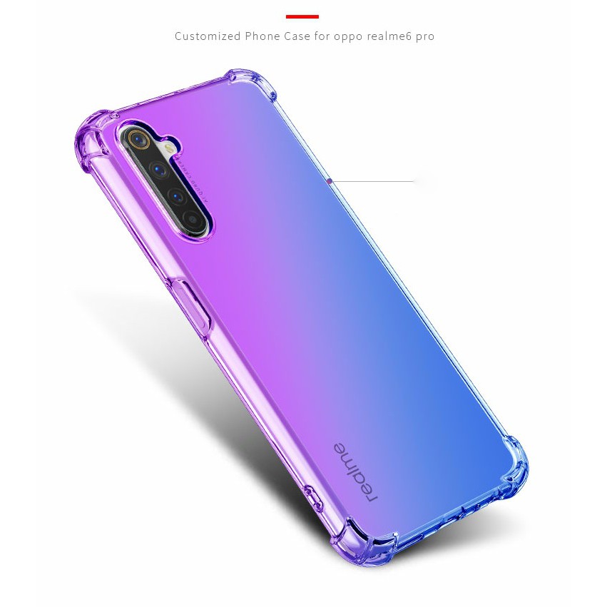 Ốp lưng Oppo Realme 6 Pro / Realme C35 dẻo TPU đa sắc nhiều màu chống sốc chống ố vàng cao cấp 2
