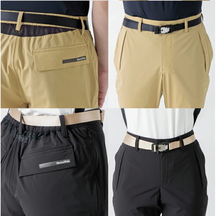 Quần dài chống thấm nước, nhanh khô Unisex Black&White