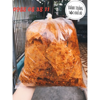 Bánh tráng sate các vị