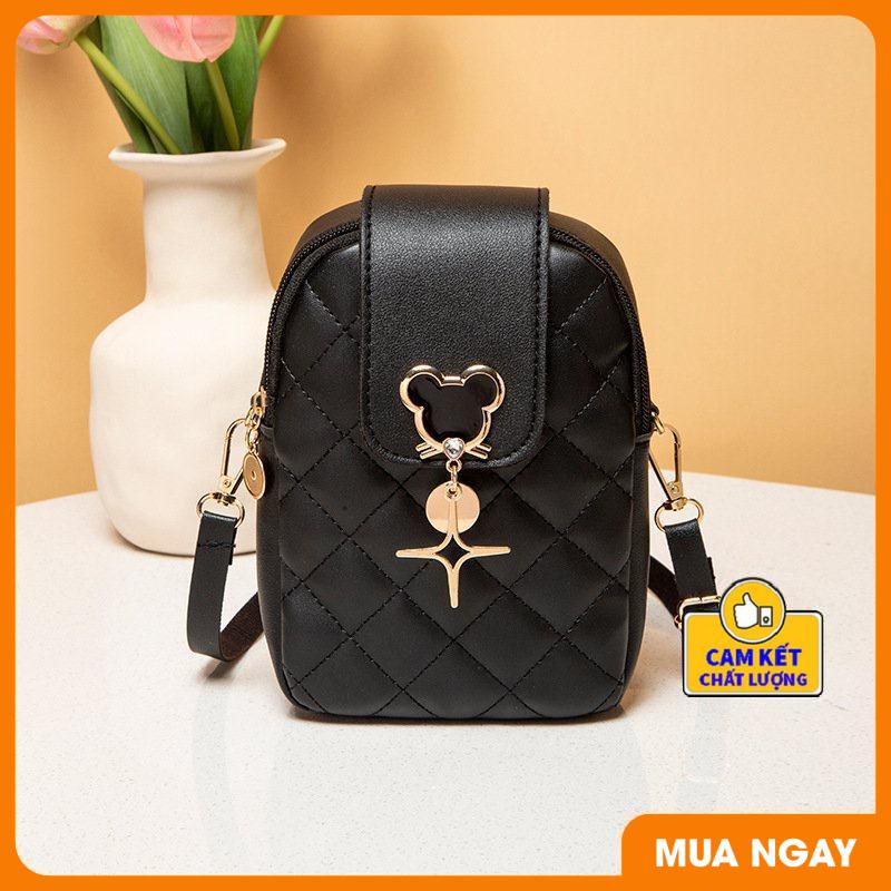 Túi Đeo Chéo Nữ Dễ Thương, Túi Đeo Chéo Mini Đựng Điện Thoại Và Đồ Dùng Cá Nhân Phong Cách Thời Trang Hàn Quốc ST949