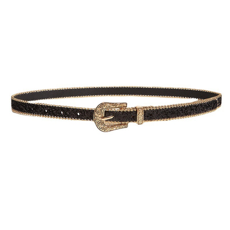 Thắt Lưng Đính Đá Kim Cương Lấp Lánh Sang Trọng Cho Nữ