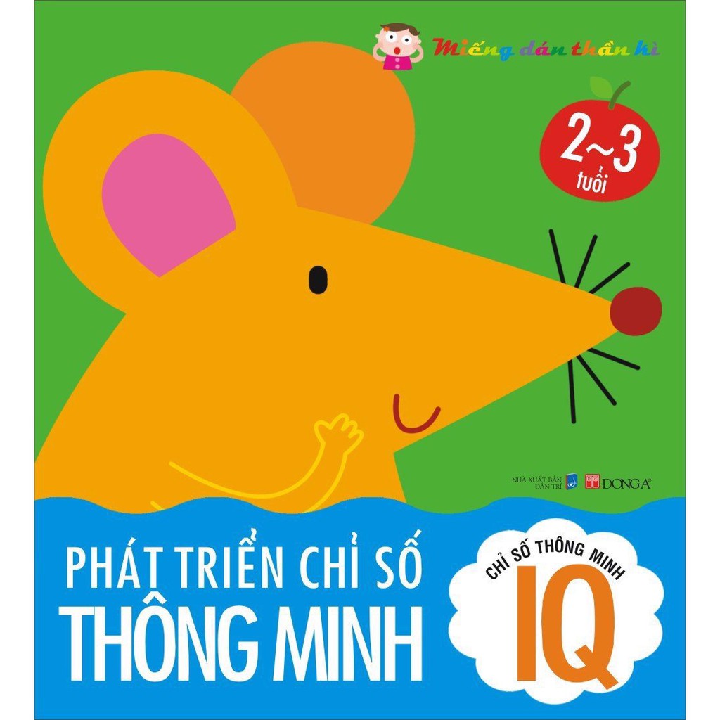 Sách - Miếng Dán Thần Kỳ Phát Triển Chỉ Số Thông Thông Minh