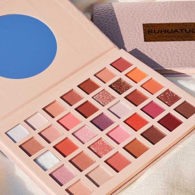 1 Bảng Phấn Mắt Dầu Mịn Ánh Ngọc Trai Trang Điểm Mắt Lâu Trôi