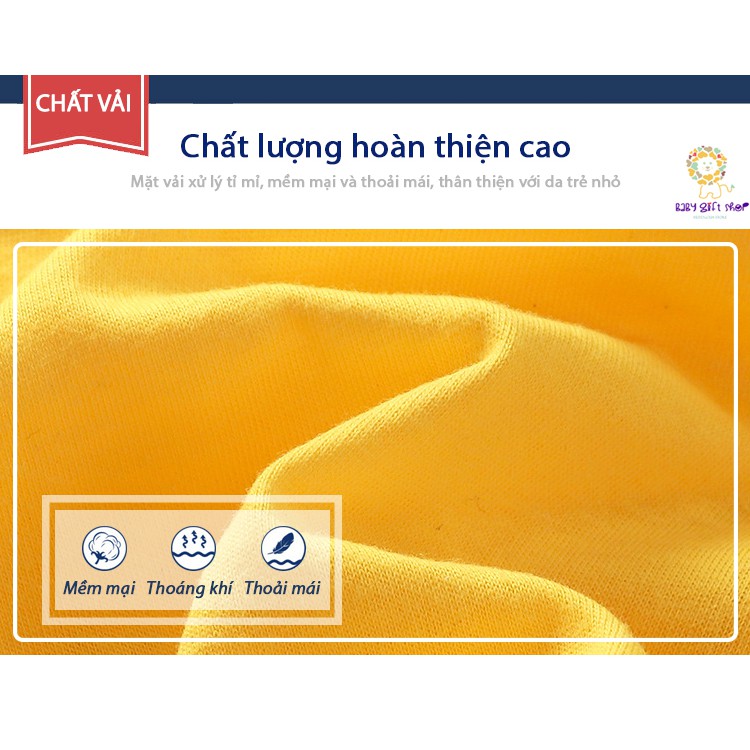 Quần áo trẻ em YOYO đồ bộ bé trai họa tiết dễ thương chất cotton hàng Quảng Châu