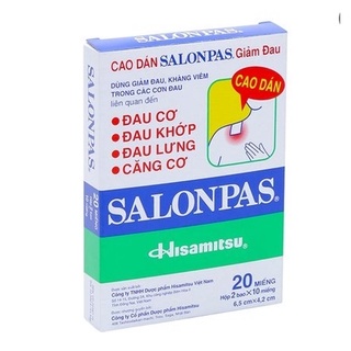 Salonpas (gel 30gr / lăn 50ml/ miếng dán 20 miếng)