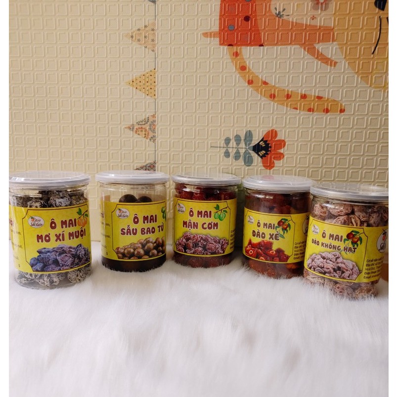 Ô mai mơ xí muội vị  đặc biệt - Đóng Hộp 250g, 400g