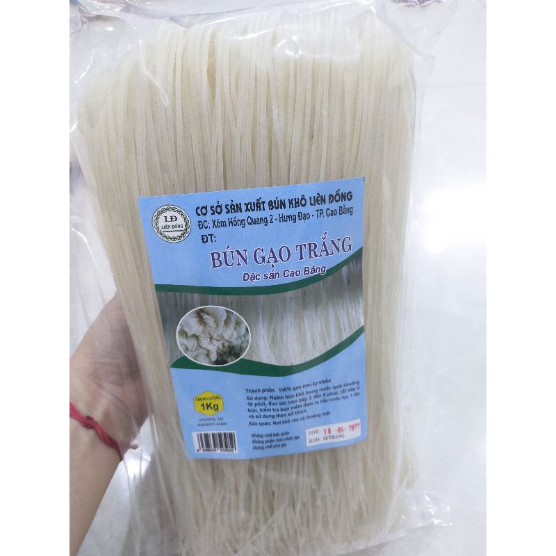 1kg Bún khô trắng đặc sản cao bằng