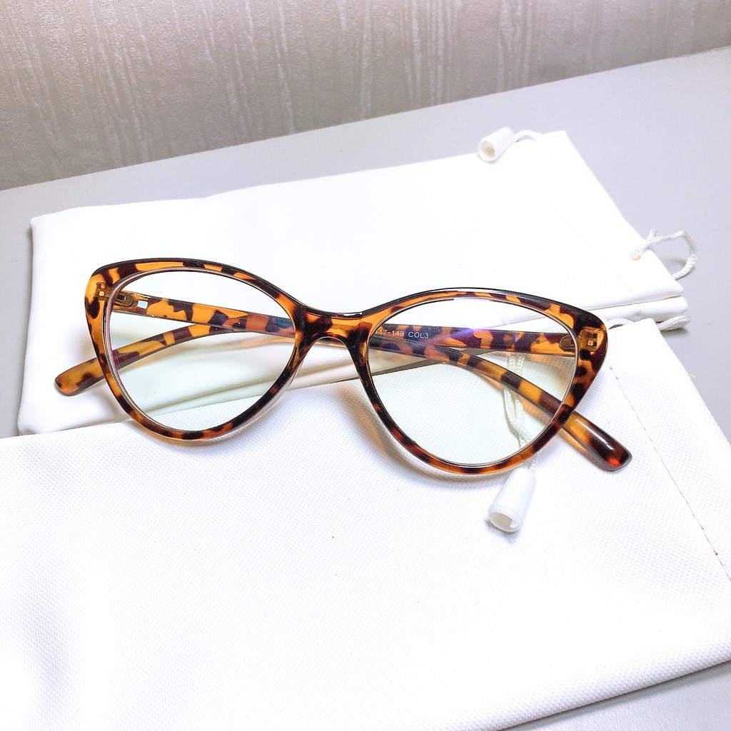 [Mã SKAMCLU7 giảm 10% cho đơn từ 0Đ] Gọng kính mắt mèo 2383 nhận cắt cận viễn loạn | BigBuy360 - bigbuy360.vn