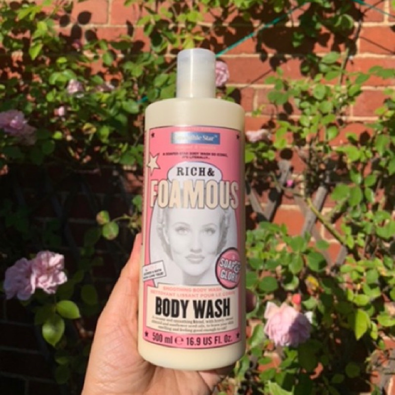 [AUTH-ĐỦ BILL] SỮA TẮM SOAP & GLORY RICH AND FOAMOUS BODY WASH