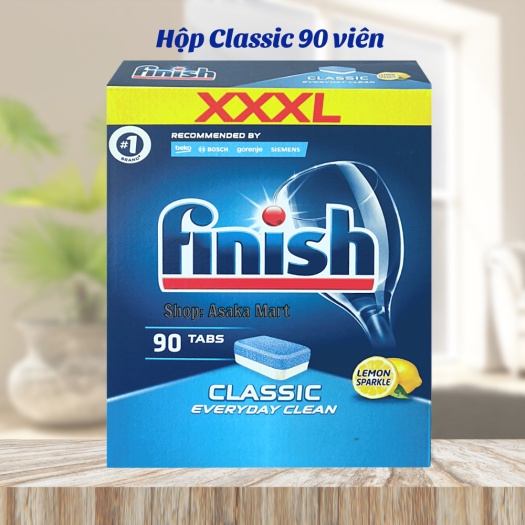 [CHÍNH HÃNG] Viên rửa bát Finish Classic