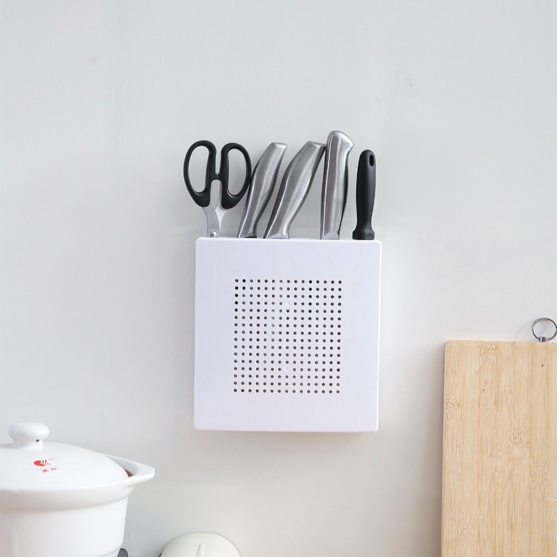 Kệ Dao Dán Tường Đựng Dụng Cụ Nhà Bếp