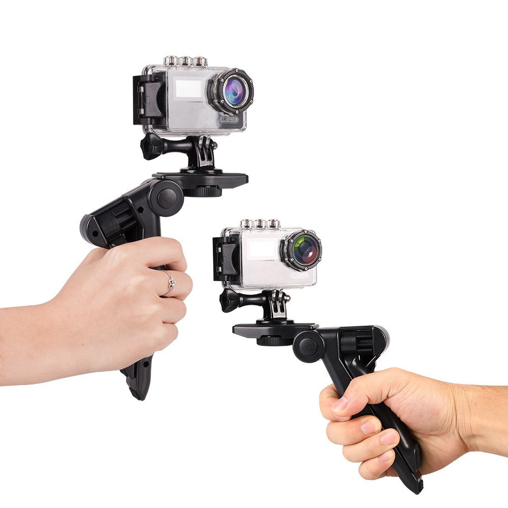 Tripod mini giá đỡ 3 chân đa năng có thể gấp gọn hỗ trợ điện thoại và gopro tặng kẹp điện thoại