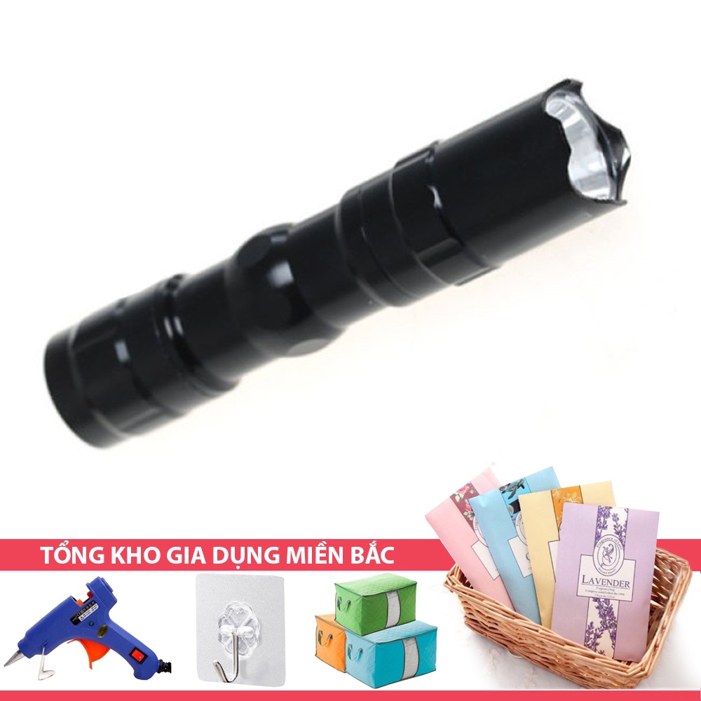 [Tổng Kho Sỉ] Đèn Pin Bỏ Túi LED 3W - Đèn Bin Vỏ Hợp Kim Siêu Bền Mini Siêu Sáng - Chống Nước