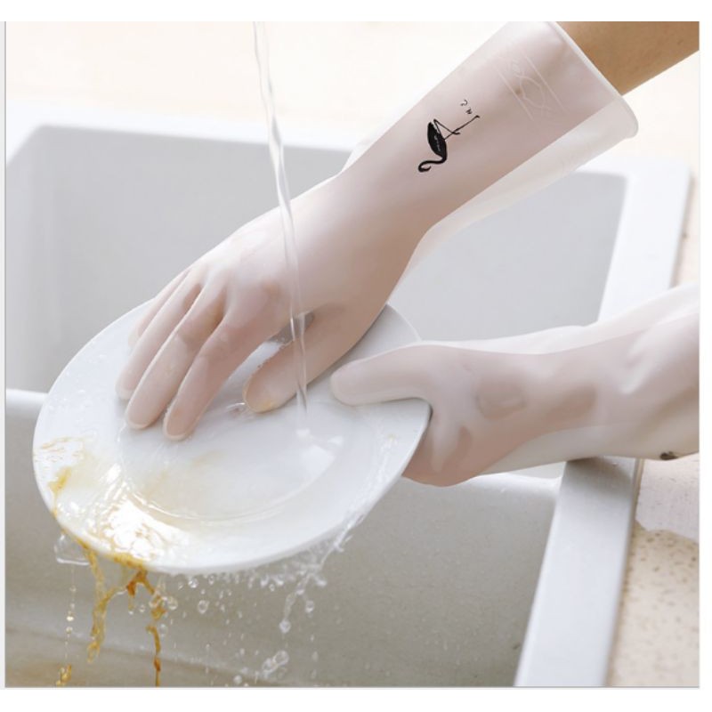 Găng tay rửa chén silicon