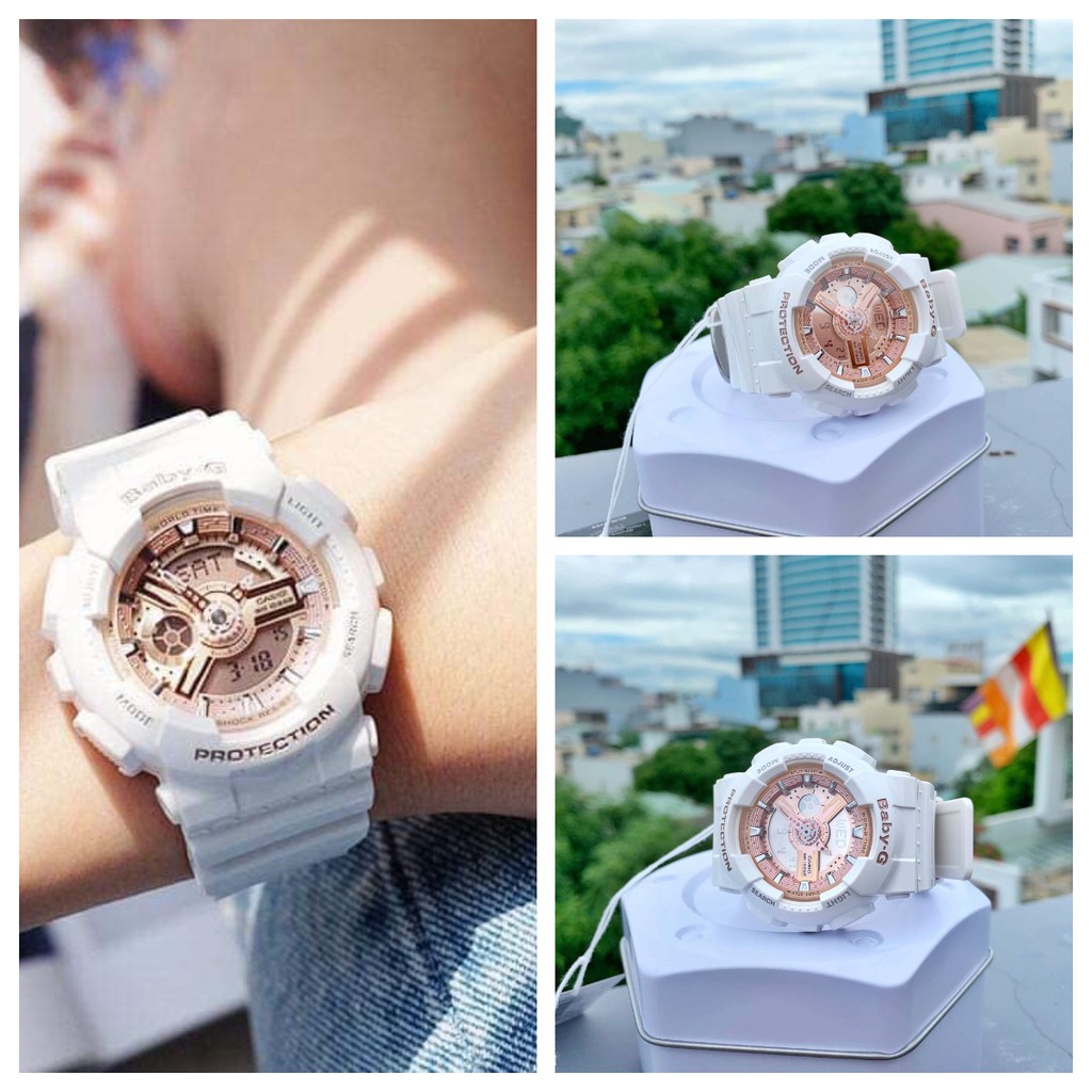 Đồng hồ nữ Casio Baby G BA-110-7A1 phong cách mạnh mẽ giới nữ