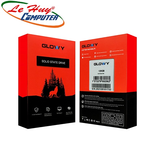 Ổ cứng SSD GLOWY 120GB 2.5Inch SATA III New Box