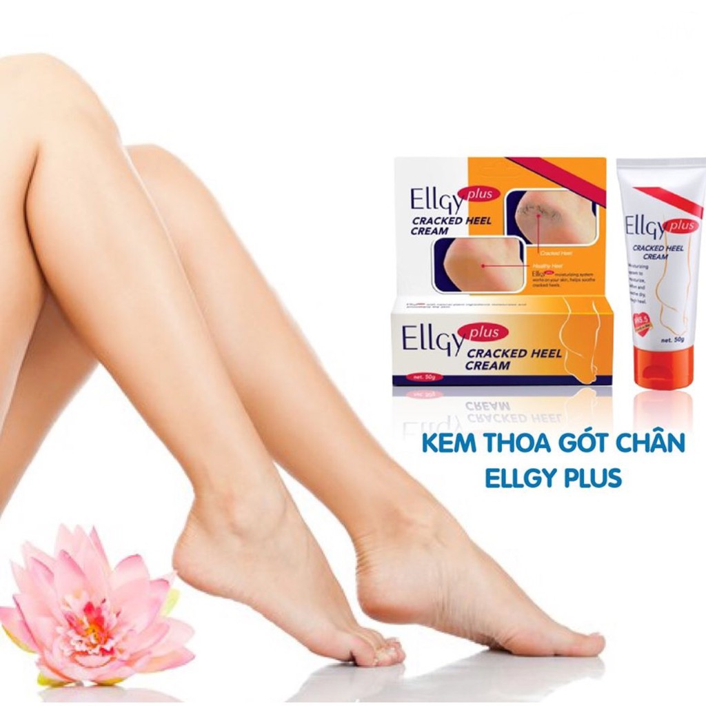 Kem hỗ trợ giảm nứt gót chân ELLGY PLUS (25G) - Amipharma - FREESHIP 99k