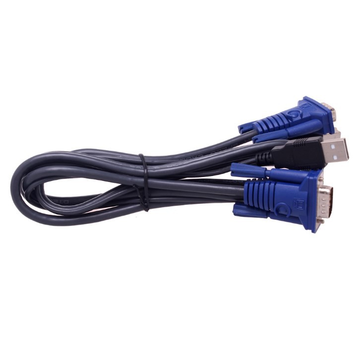 CÁP KVM USB 1.5M - CÁP NỐI BỘ KVM