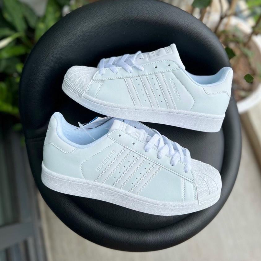 Giày Sneaker Das Superstar Full White|Sò Full Trắng Nam Nữ