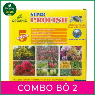 Đạm cá viên - Siêu humic đậm đặc - Super Profish - Nhập khẩu Chi Lê 2 GÓI